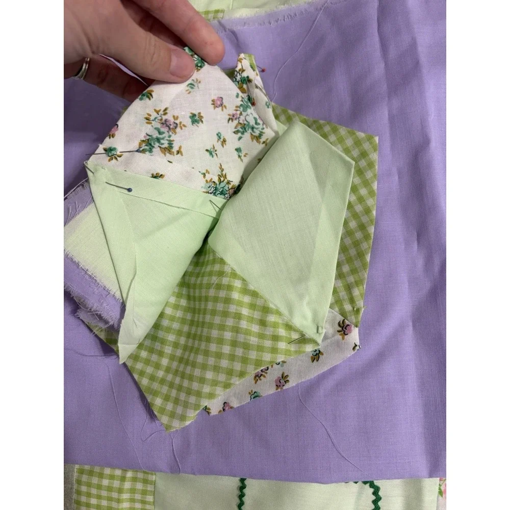 Vintage Large Quilt Block 21